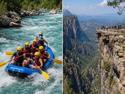 Antalya Tazı Kanyon ve  Rafting Turu