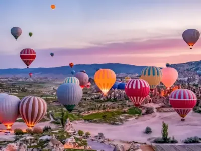 Circuit de 2 jours en Cappadoce avec vol en montgolfière au départ d’Antalya