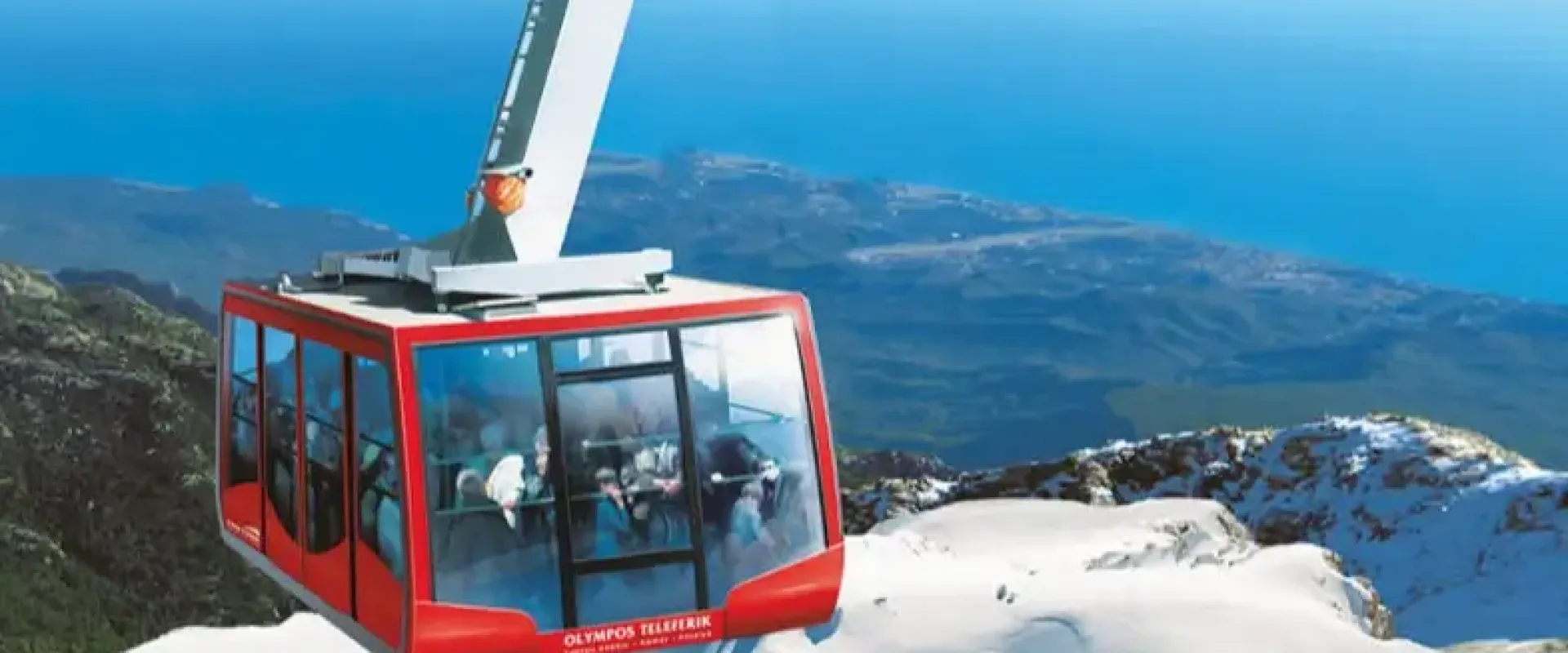 Tour en el Teleférico de Olimpos (Monte Tahtalı)
