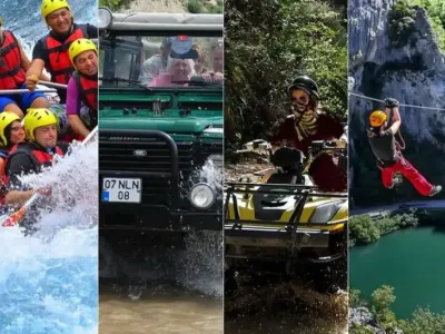 Antalya Rafting Turu - Süper Kombo (4 Aktivite)