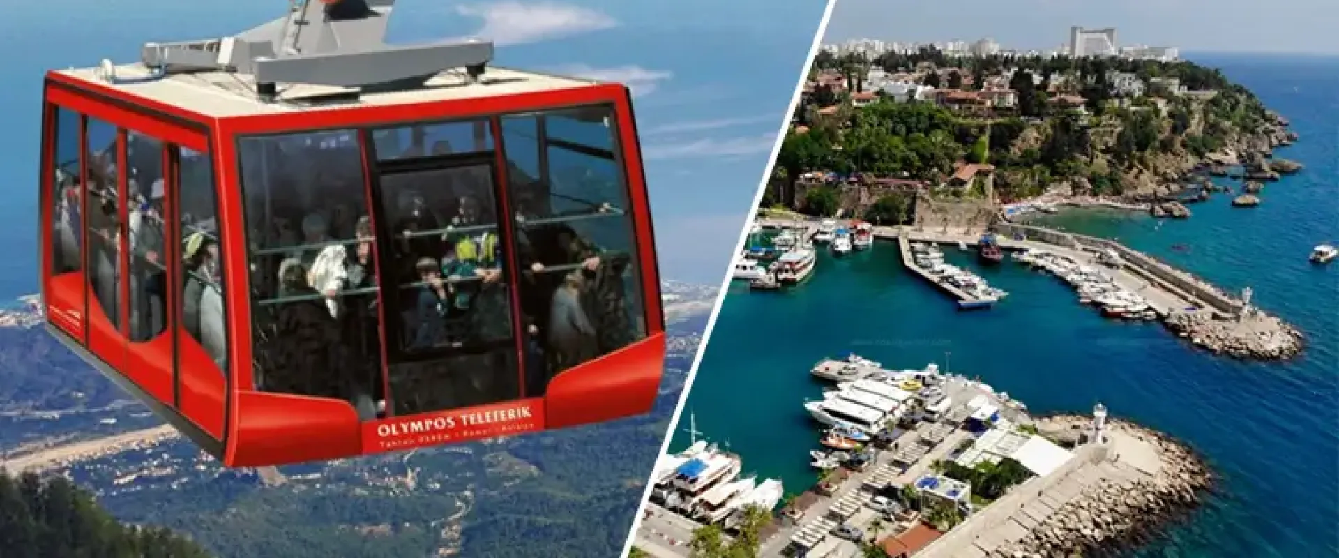 Antalya City Tour with Olympos Cable Car
