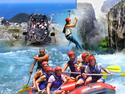 Antalya Rafting Turu - Kombo (3 Aktivite)