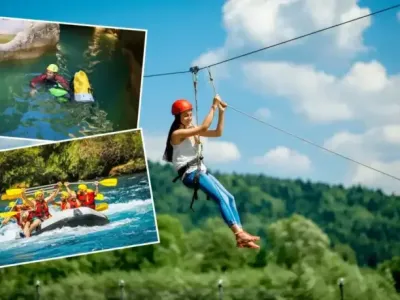 Antalya Rafting &  Zipline (2 Aktivite) 