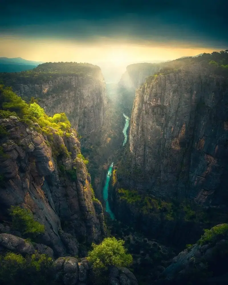 Tour de Adamkayalar, Selge y el Cañón de Tazı