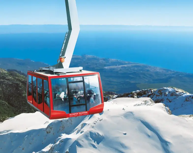Tour en el Teleférico de Olimpos (Monte Tahtalı)