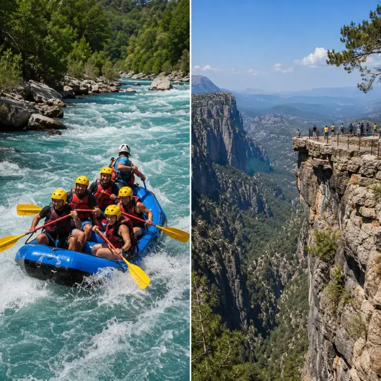 Antalya Tazı Kanyon ve  Rafting Turu